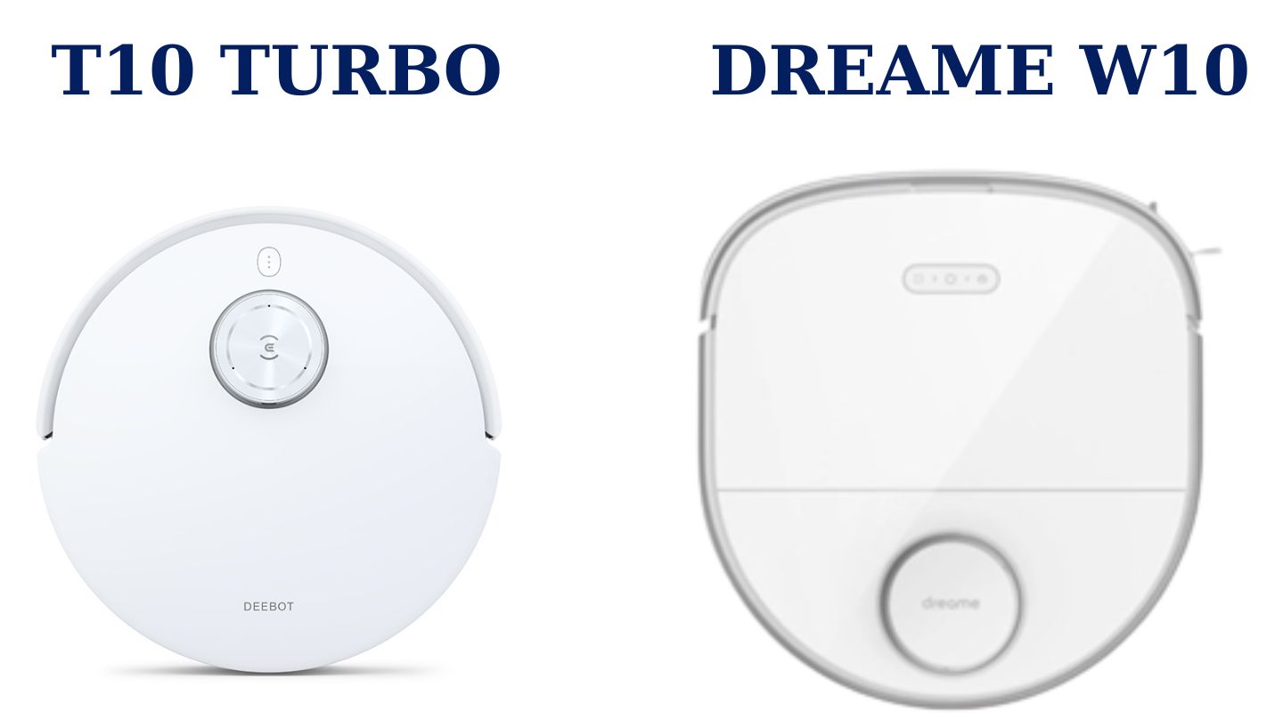 So sánh robot hút bụi lau nhà Dreame W10 và Dreame W10 Pro