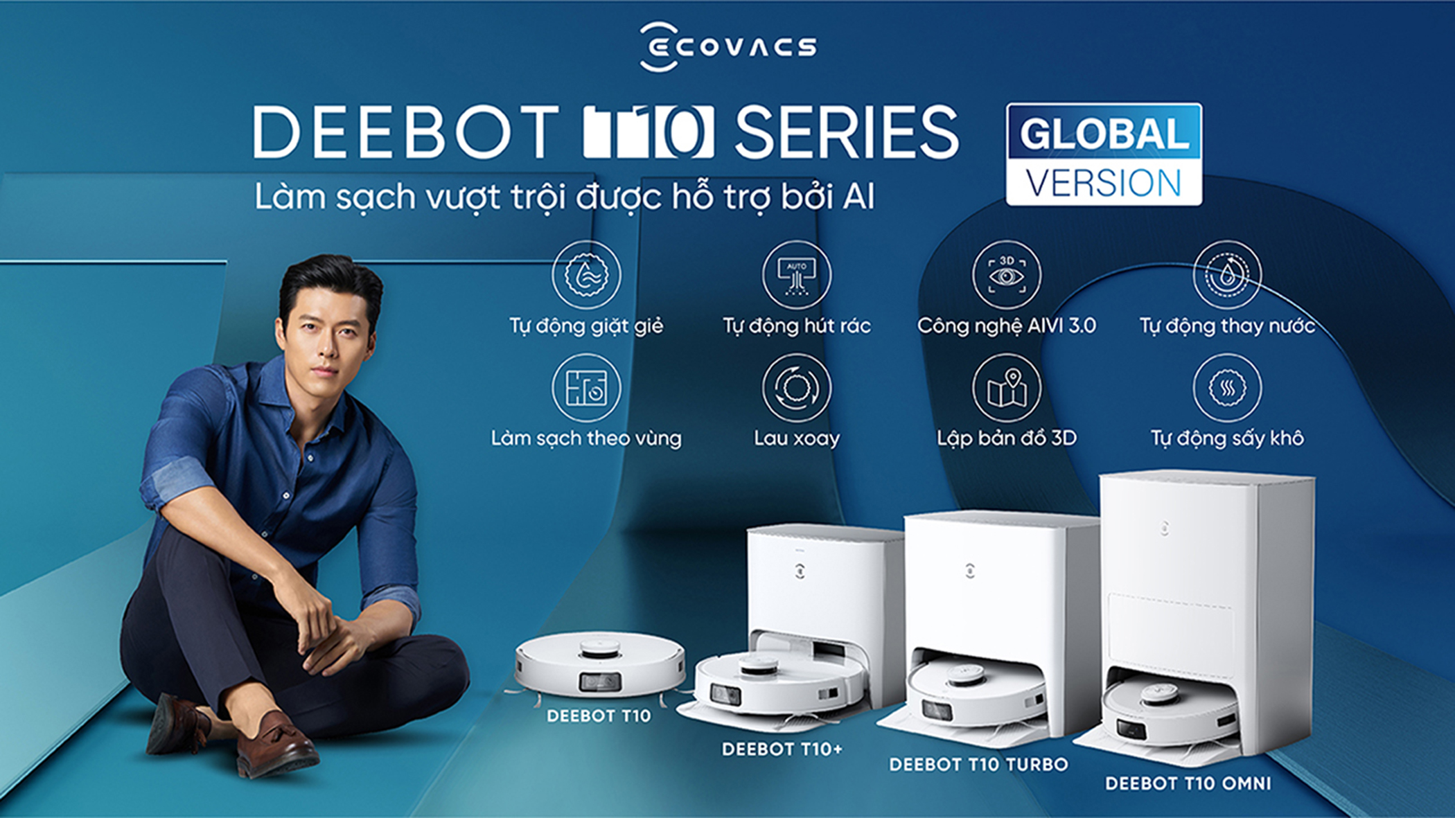 Ecovacs Deebot T10 series - AKIA NHA TRANG